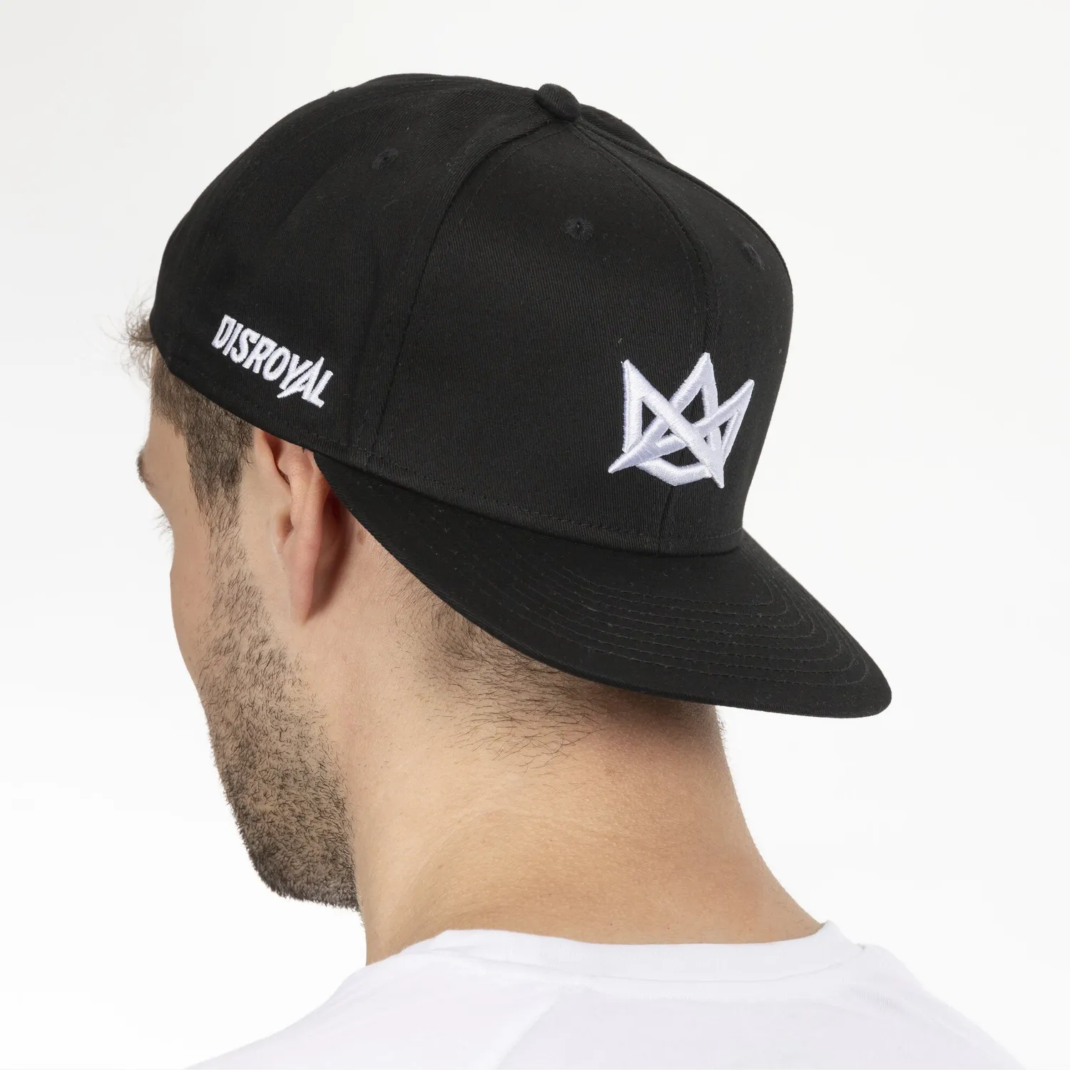 Disroyal Cap kasket bomuld sort one-size