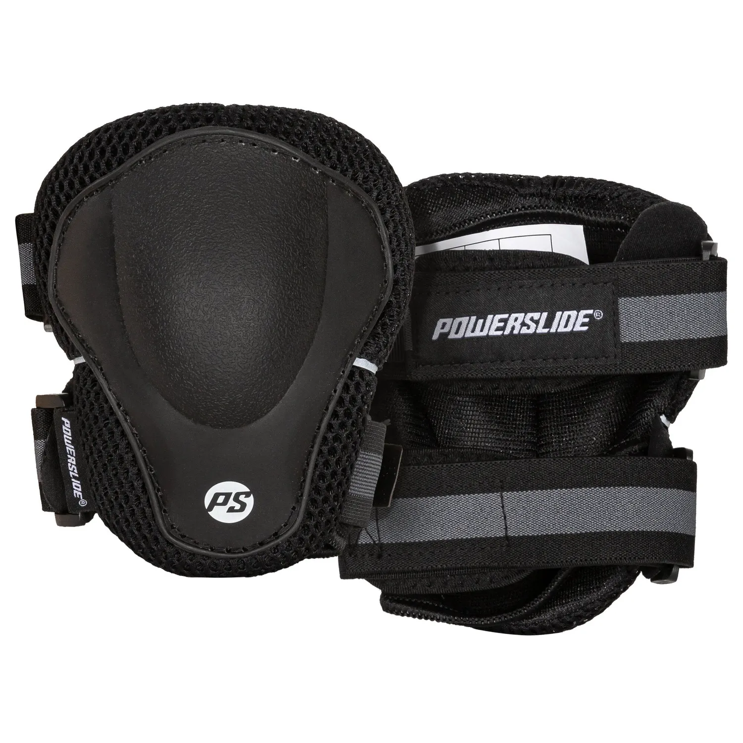 Powerslide Pro albuebeskytter sort let EVA-skum