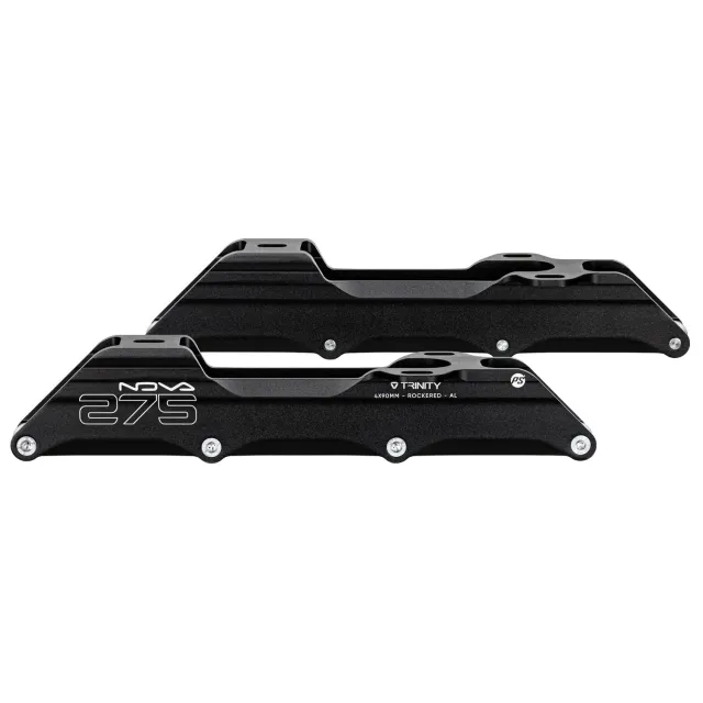 Powerslide Nova 275 4x90 ramme sort Trinity