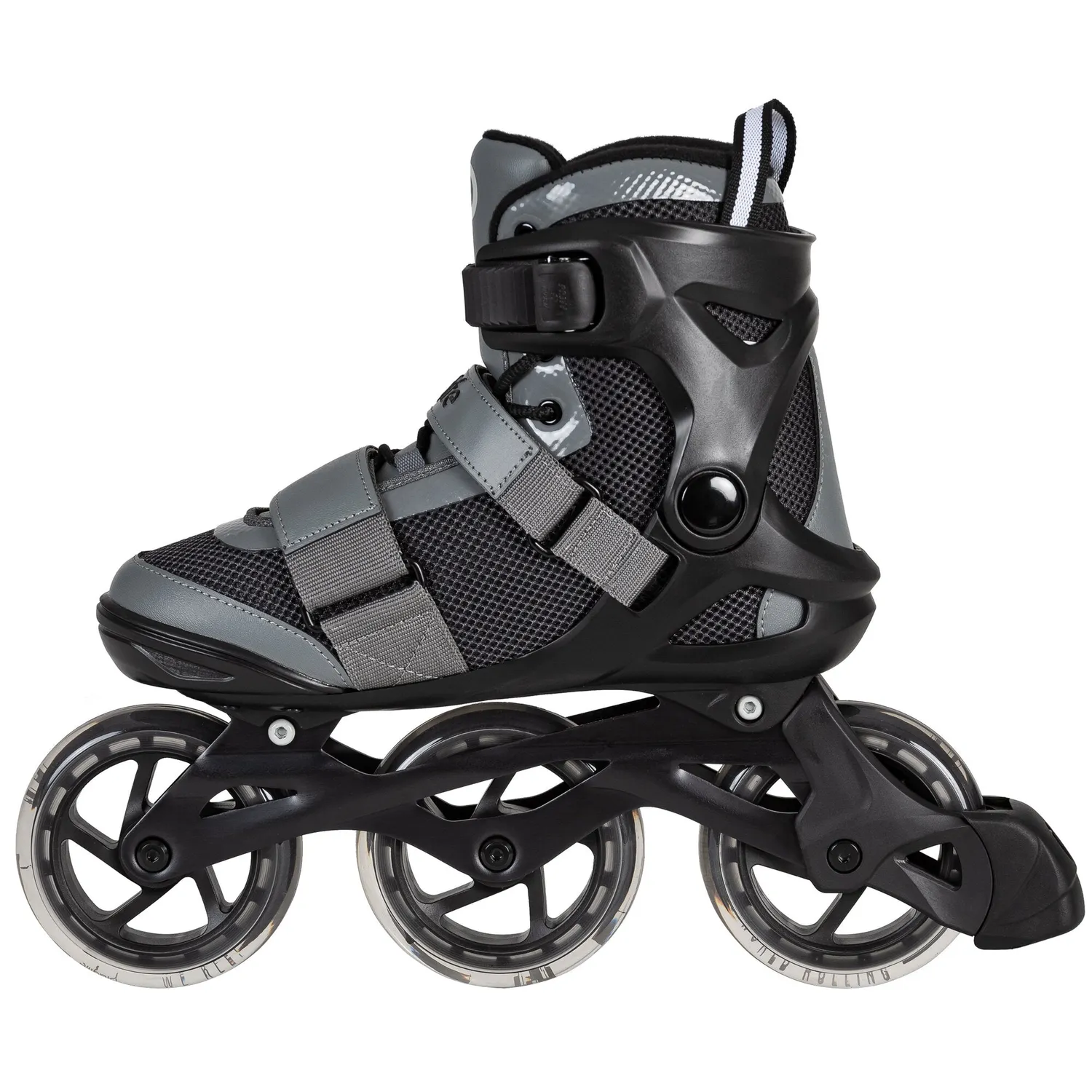 Playlife GT Black Grey 110 inlineskøjter 3x110 mm
