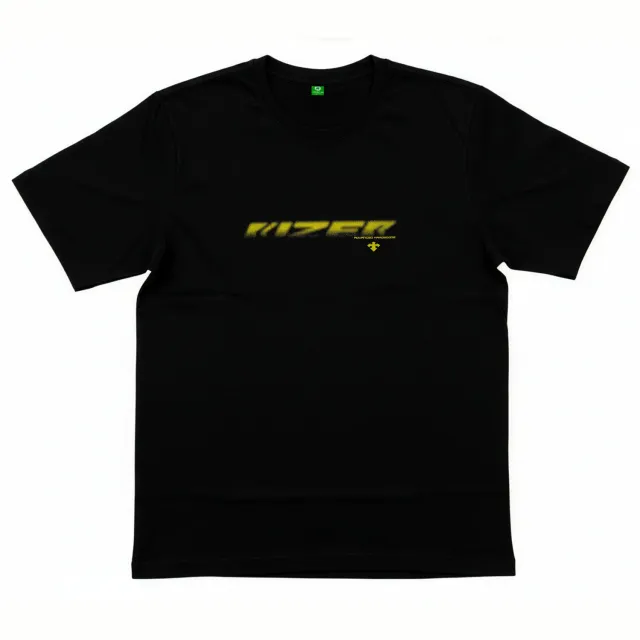 Kizer Advanced Logo T-shirt bomuld sort