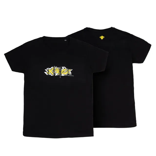 Kizer 2K t-shirt sort bomuld