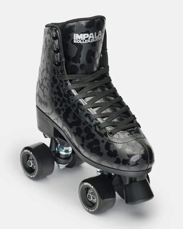Impala Roller Skates Black Leopard rulleskøjter PVC