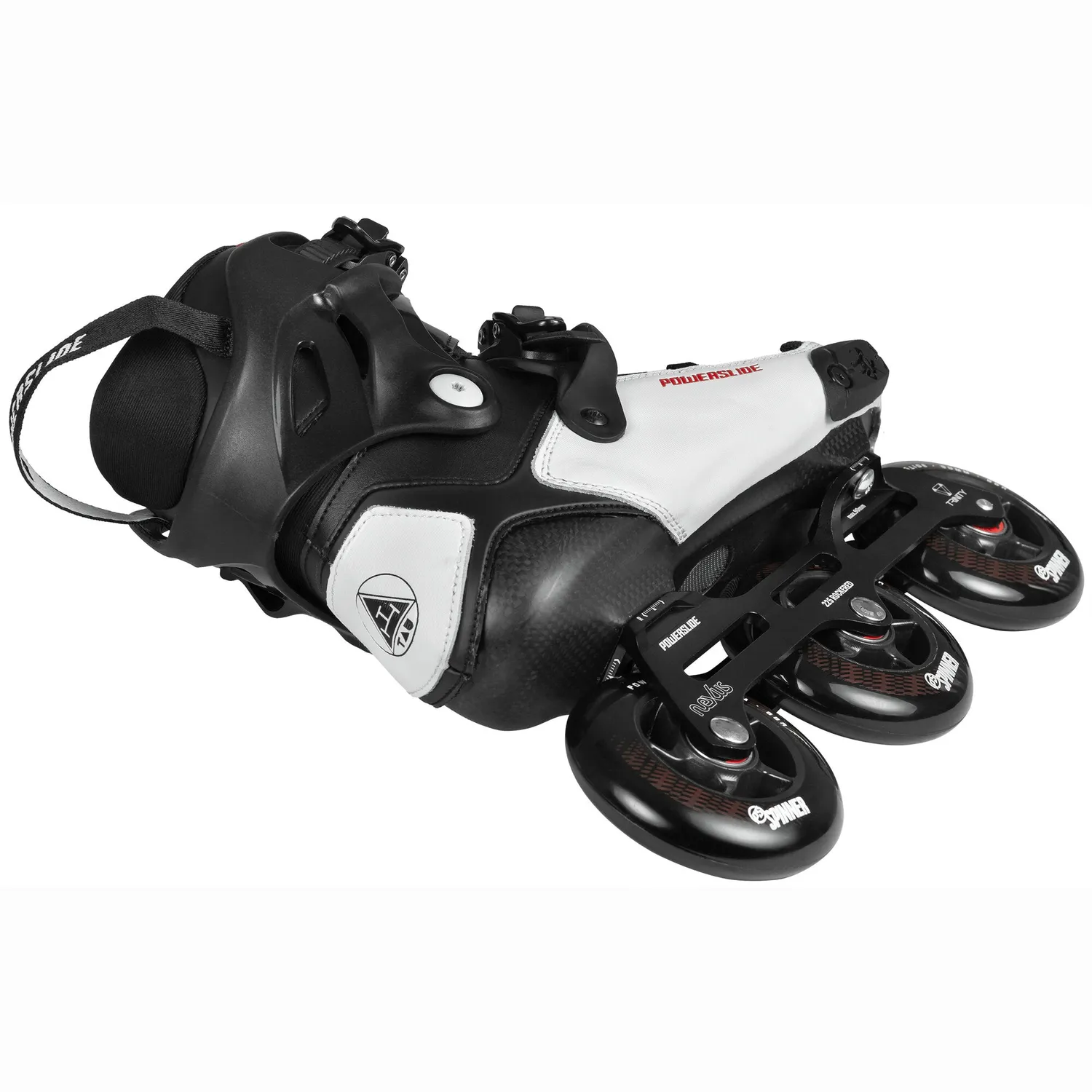 Powerslide Tau 90 rulleskøjter 3-hjulet carbon