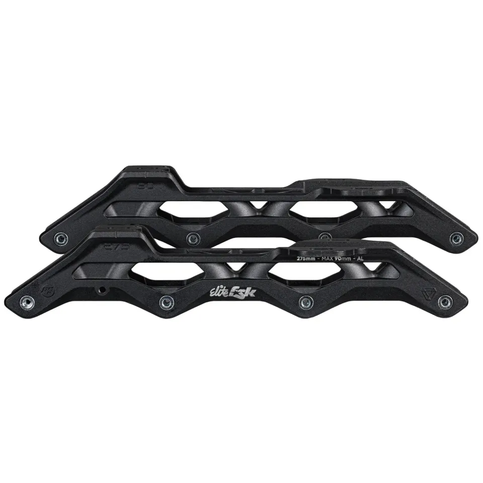 Powerslide Elite FSK 275/4x90 stel sort aluminium
