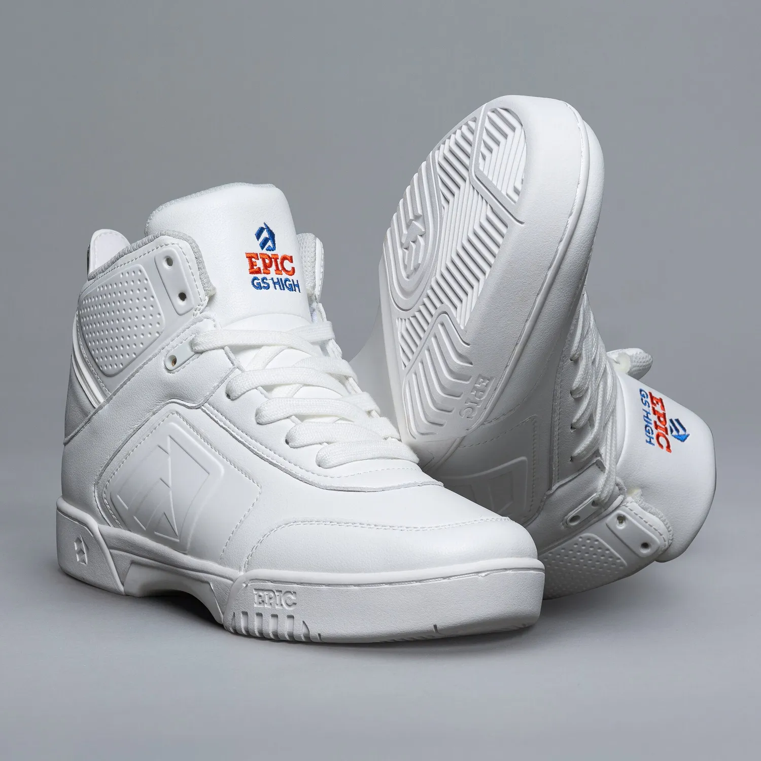 Epic Clean White grindsko hvid high-top