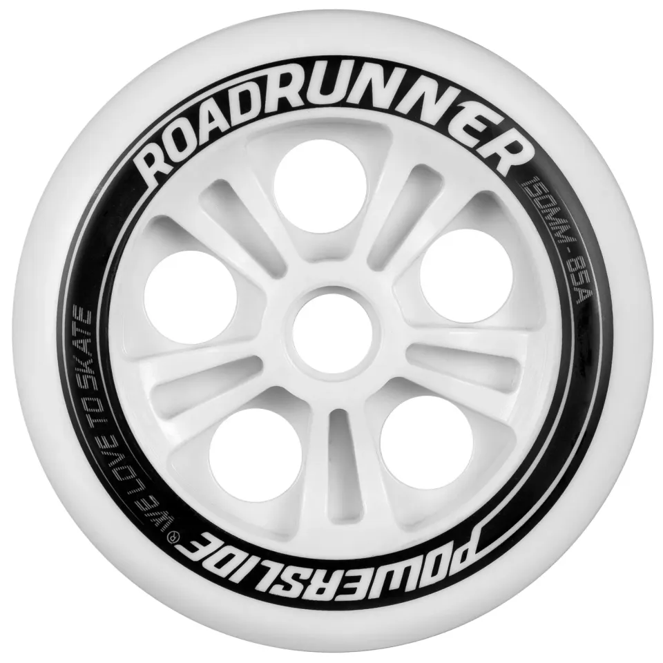 Powerslide Roadrunner 150mm PU-hjul hvid asfalt