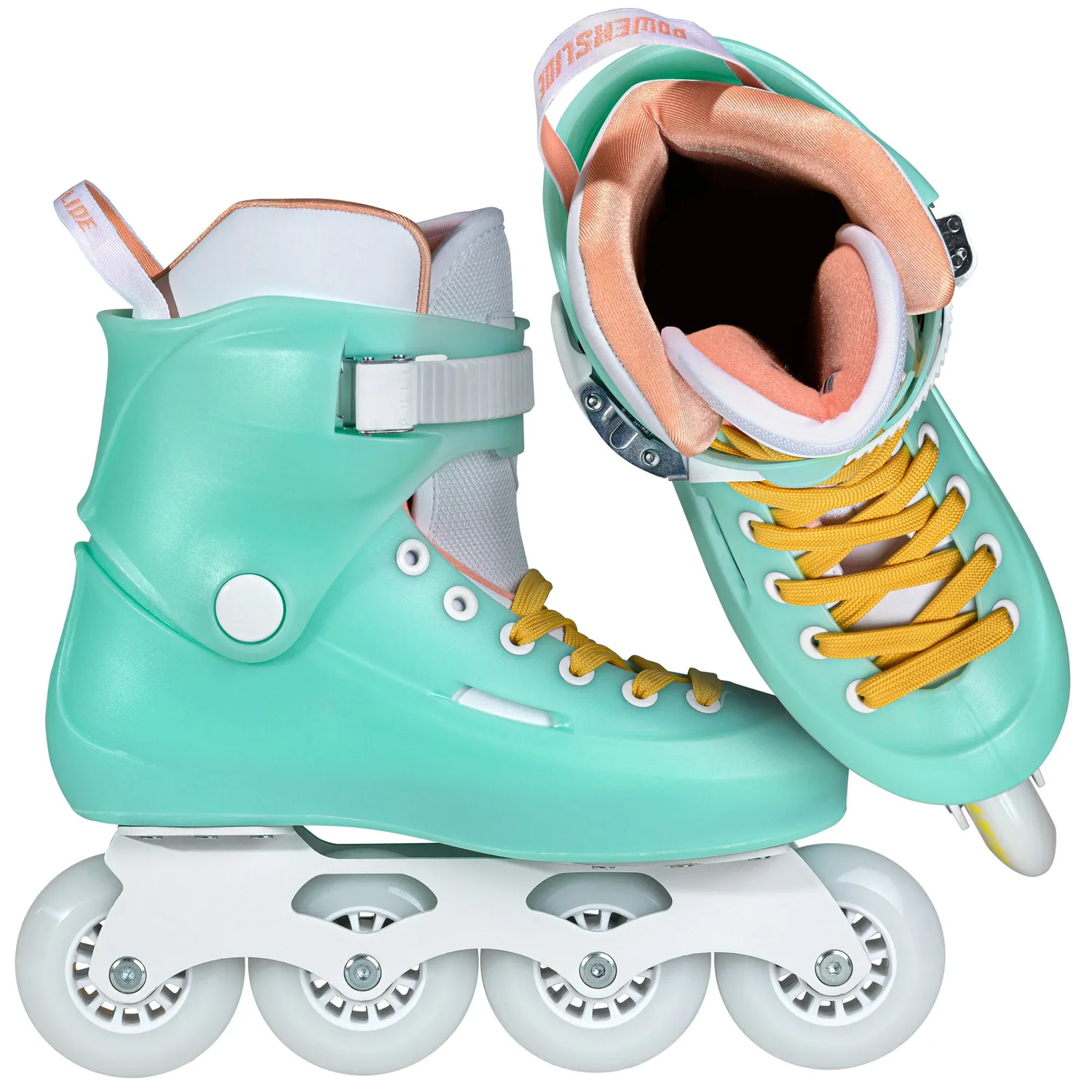 Powerslide Zoom Baby Blue 80 rulleskøjter lyseblå