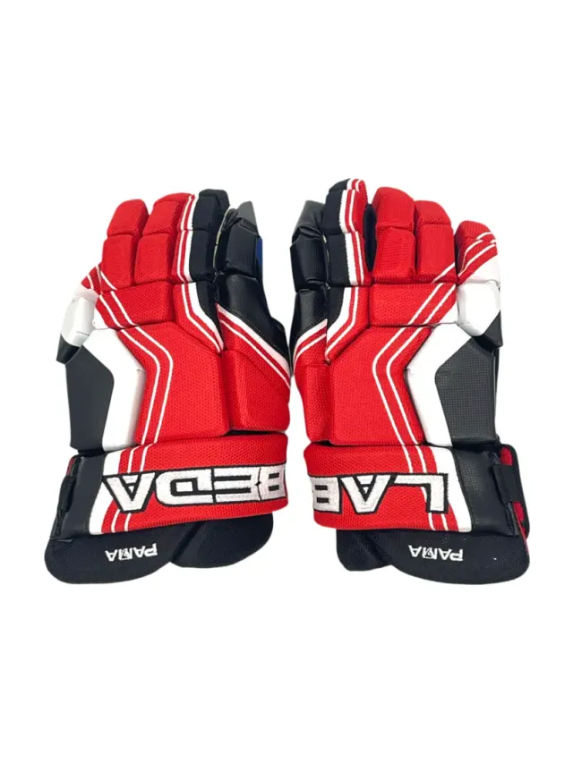 Labeda Pama 7.1 Pro hockeyhandske 15" sort rød