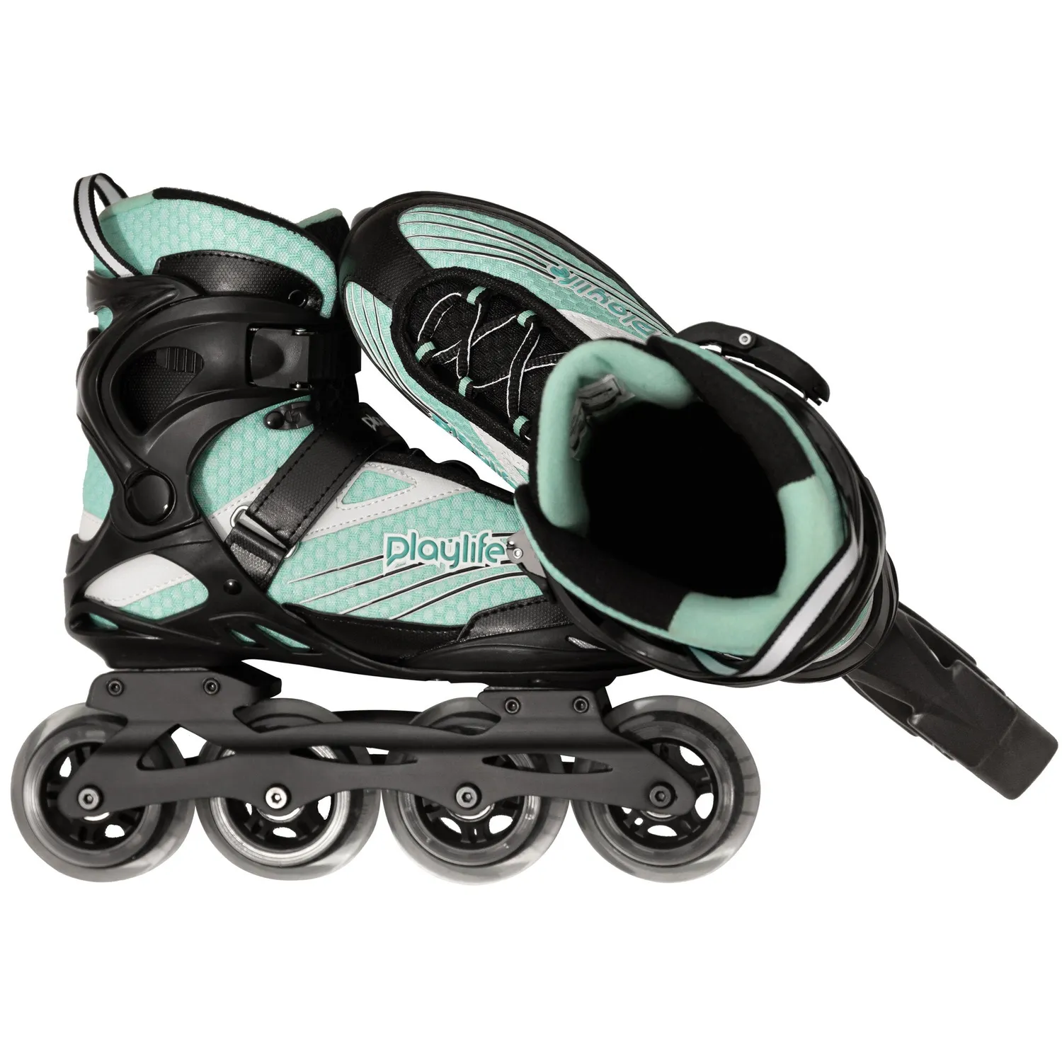 Playlife Flyte Teal 84 rulleskøjter 84mm begynder