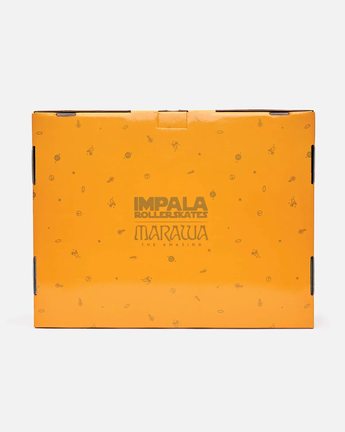Impala Marawa Sparkle Orange rulleskøjter hæl 8cm