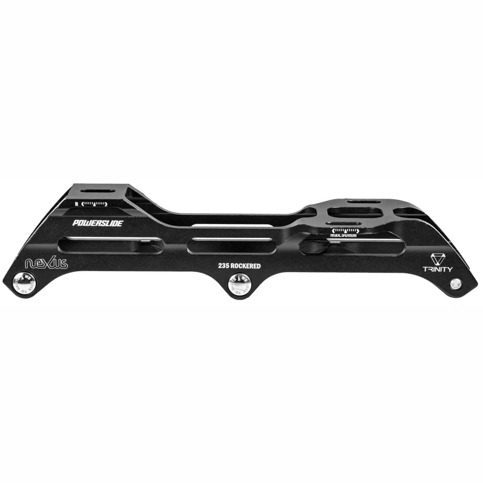 Powerslide Nexus Rocker skinneramme 235 3x90 sort