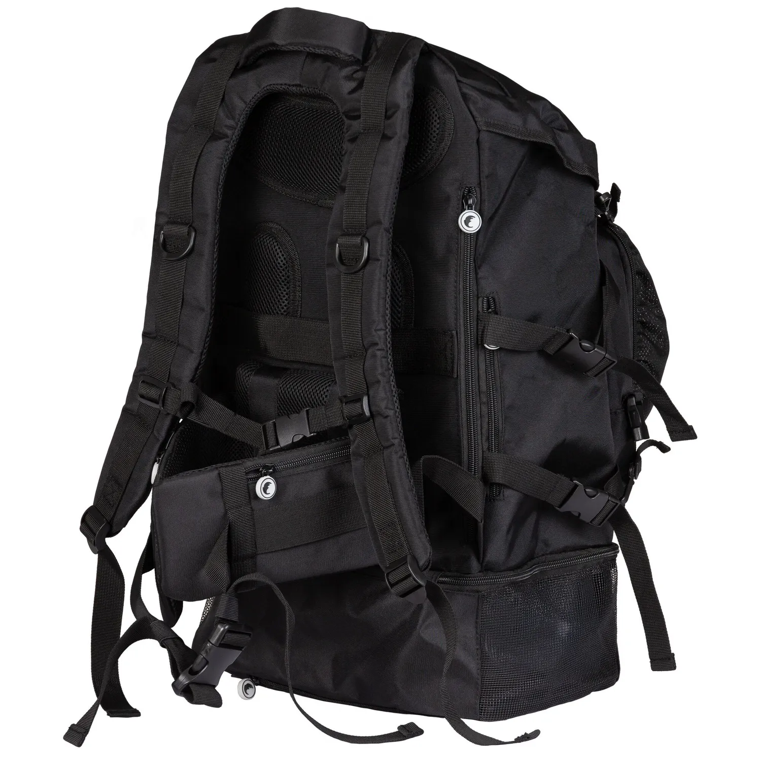 Chaya Pro Bag skaterygsæk sort 52 liter polstret