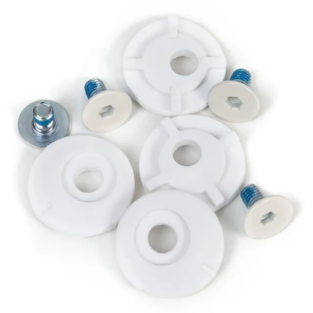 Iqon Cuff Screws Tan manchetskruer 4-pak brun