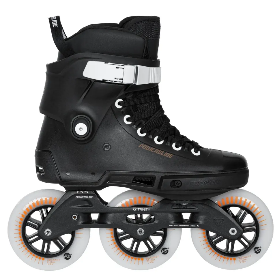 Powerslide Next SL Black 110 rulleskøjter 110 mm