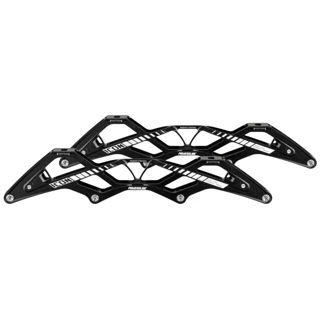 Powerslide Icon 13,3" 4x110mm skinne sort 195
