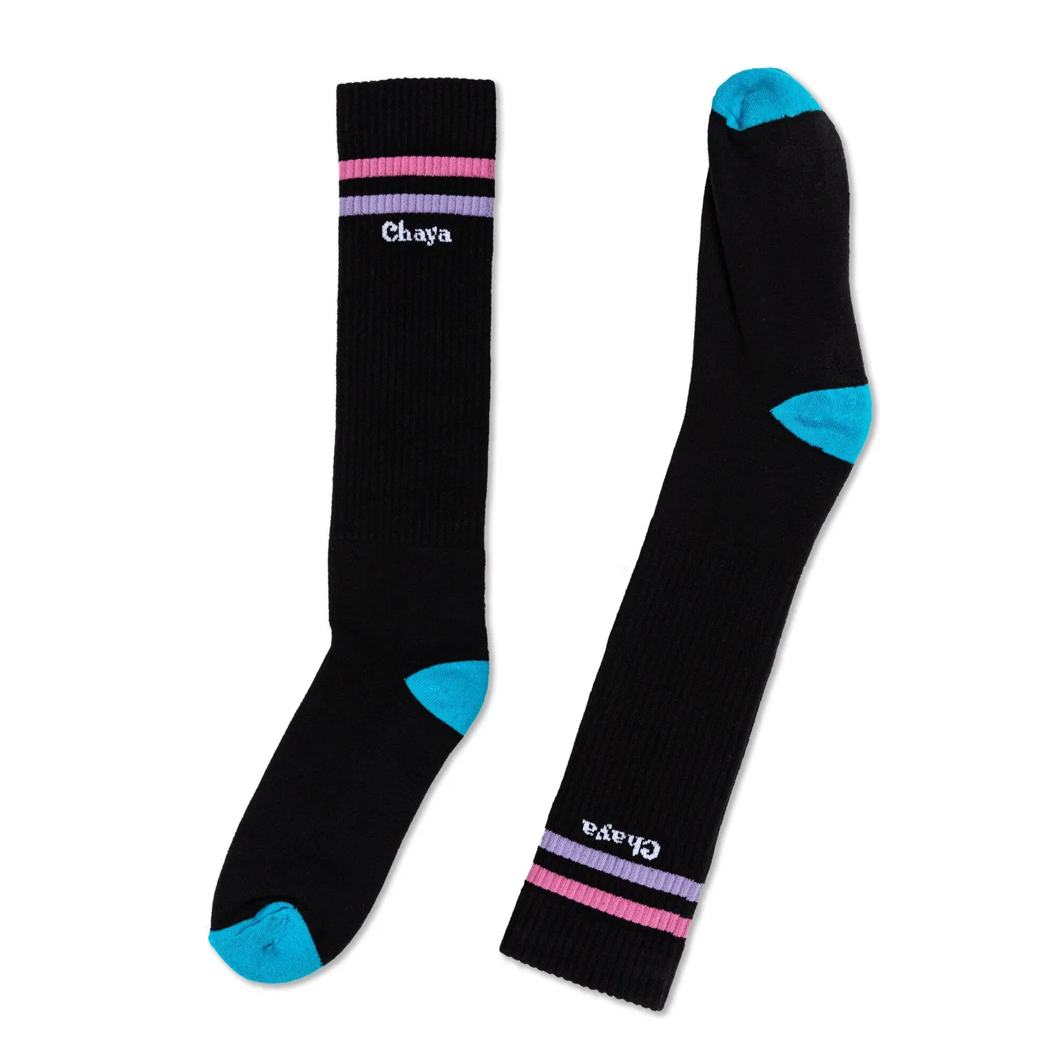 Chaya Skate Socks rulleskøjtestrømper sort knæhøj