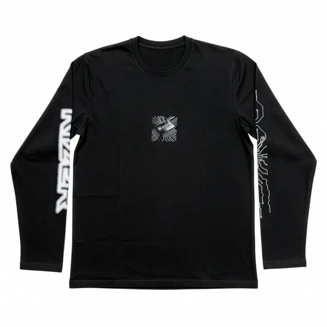 Kizer Hacker LongSleeve trøje sort S-XL