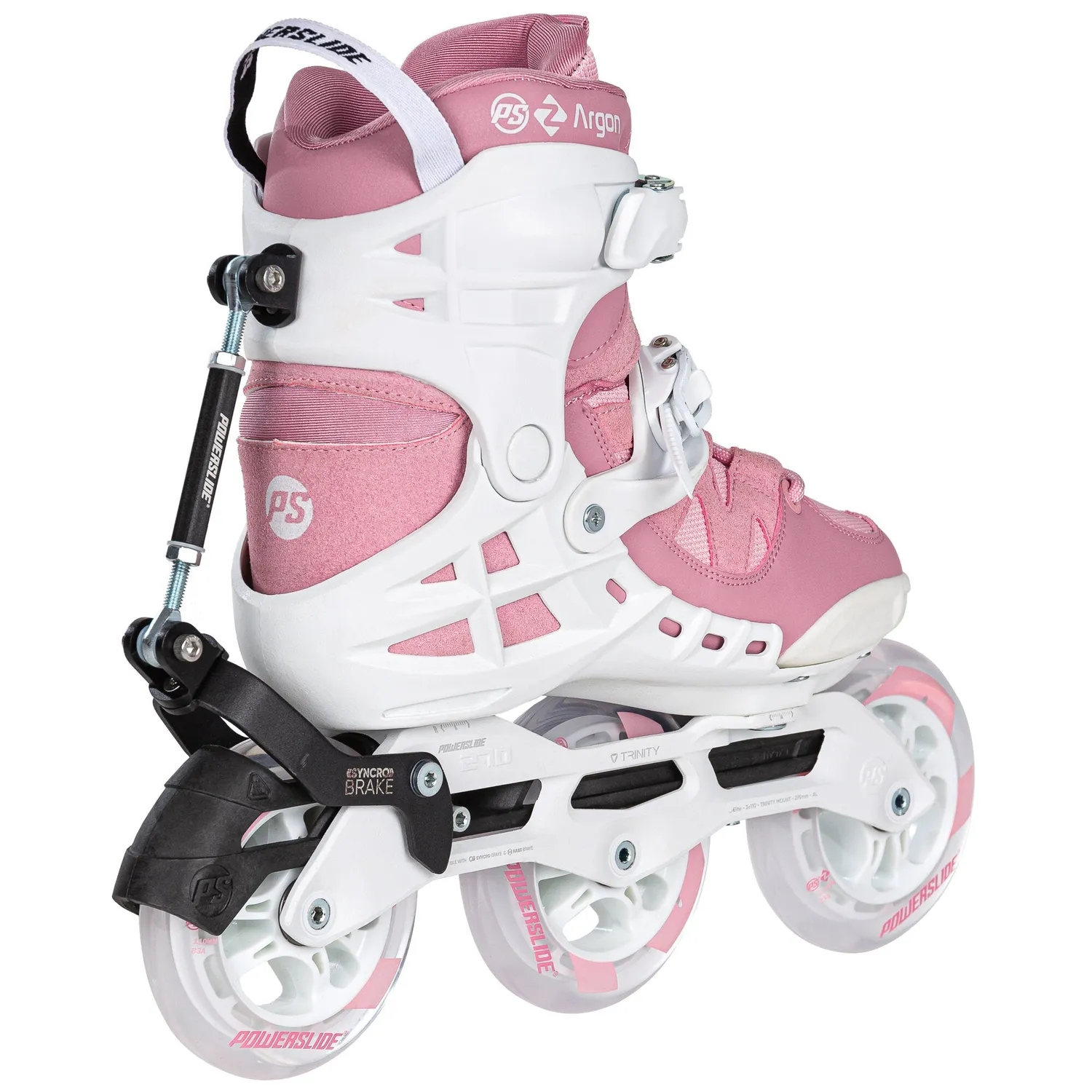 Powerslide Phuzion Argon Syncro Rose 110 rulleskøjter dame