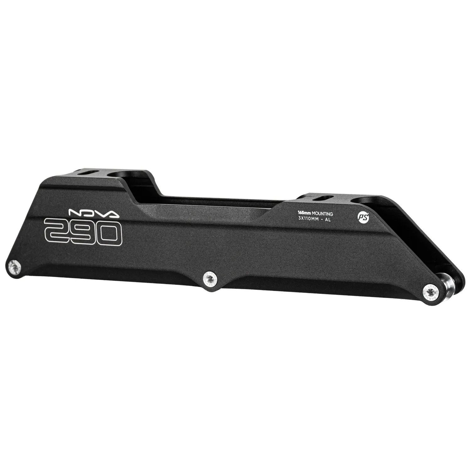 Powerslide Nova 290/3x110 skinner sort 165mm aluminium
