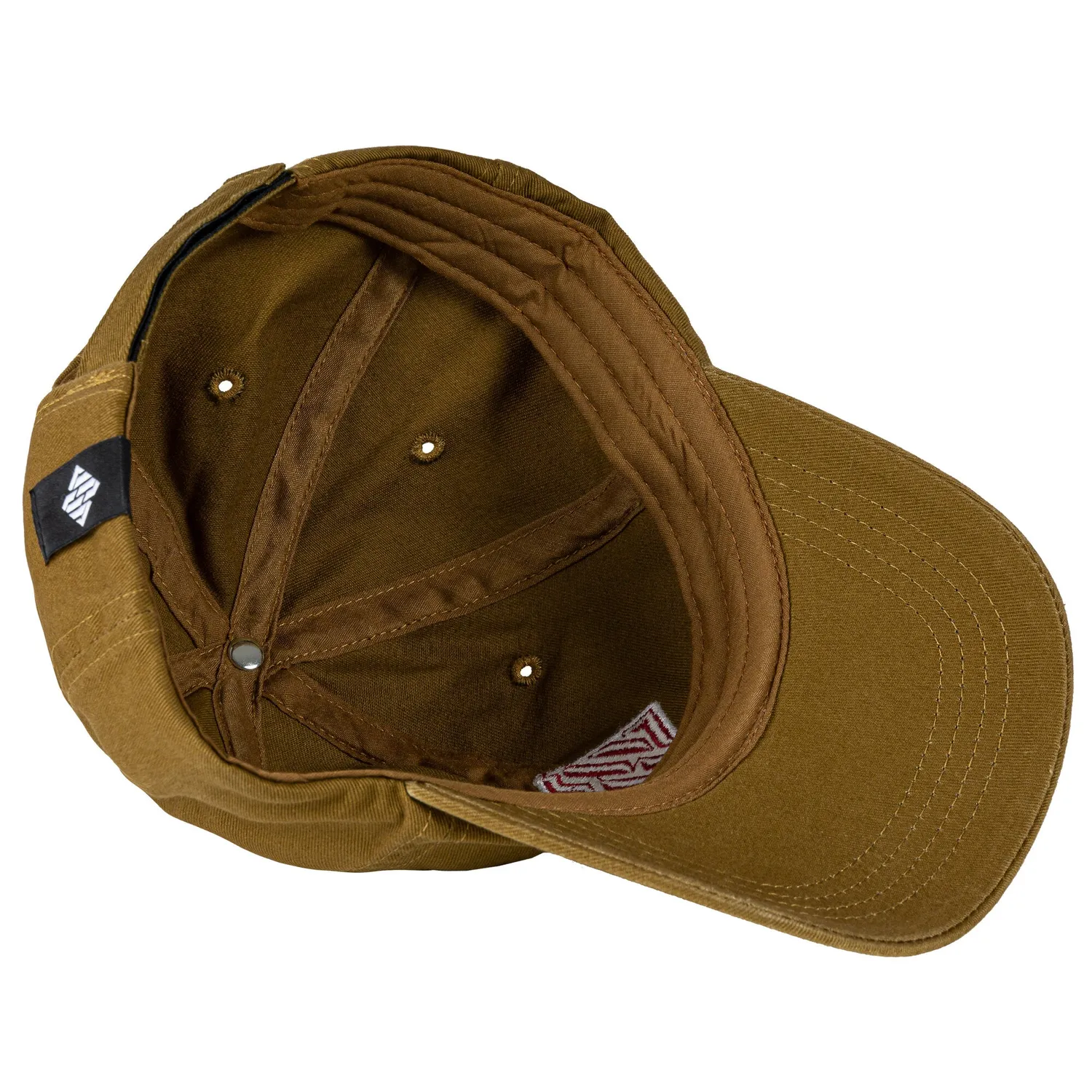USD Diamond Cap kasket brun 6-panel broderet