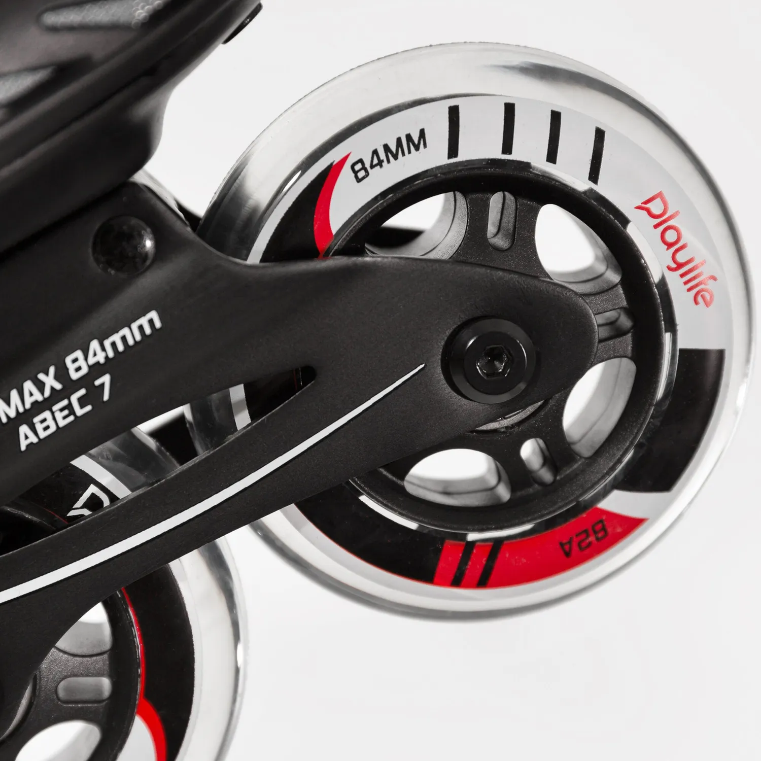 Playlife Flyte Black 84 inliners sort 84mm