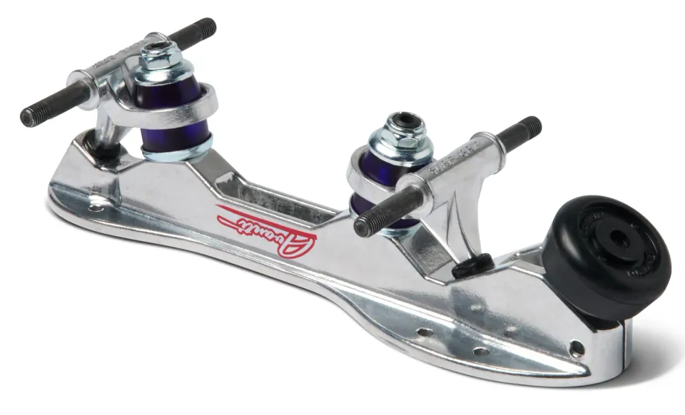 Sure-Grip Avanti Aluminum skateplate poleret aluminium