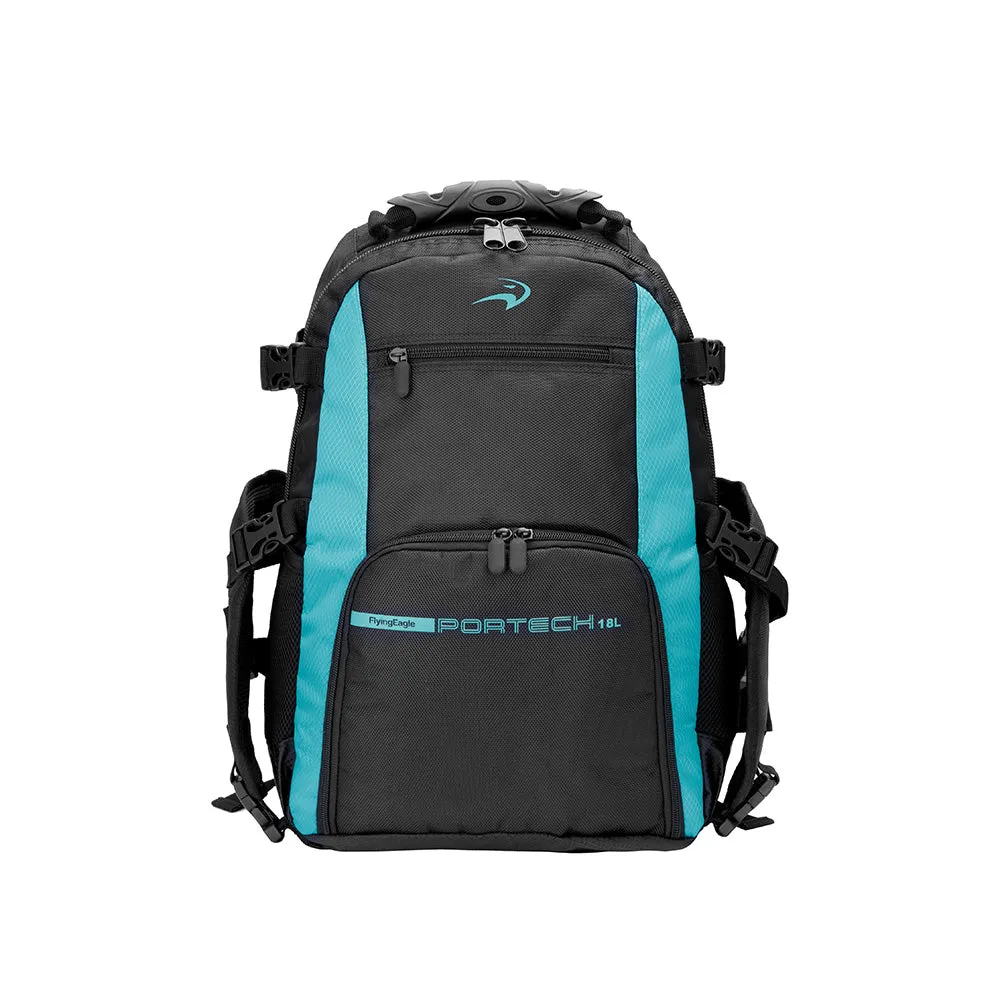 Flying Eagle Portech rygsæk sort 20L laptop