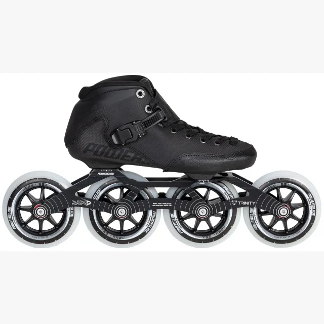 Powerslide Puls 110 speedrulleskøjter 4x110mm sort