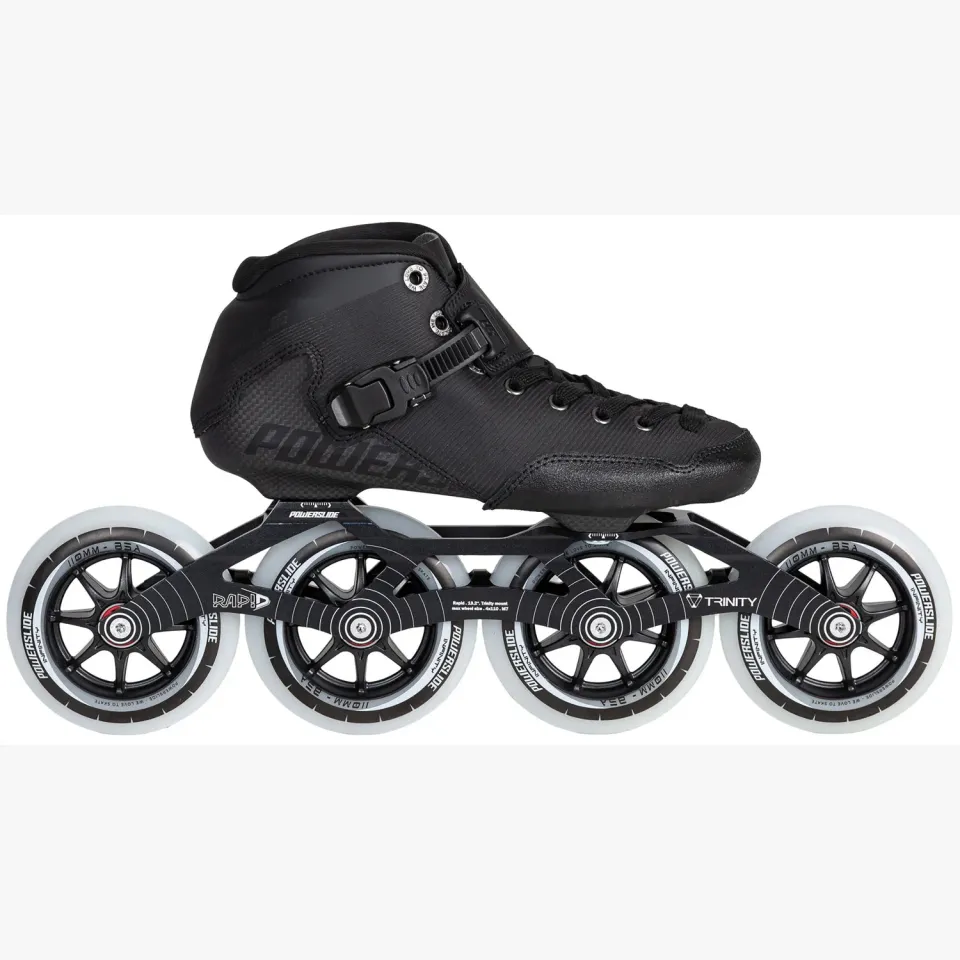 Powerslide Puls 110 speedrulleskøjter 4x110mm sort