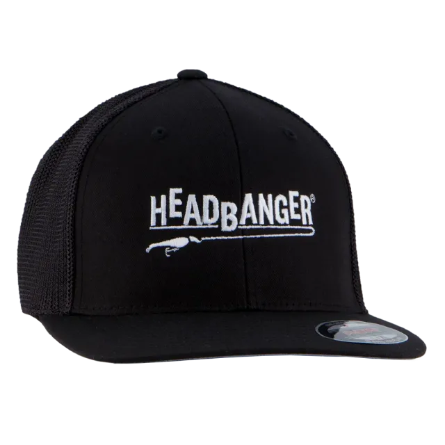 Headbanger Flexfit Trucker kasket L/XL sort mesh