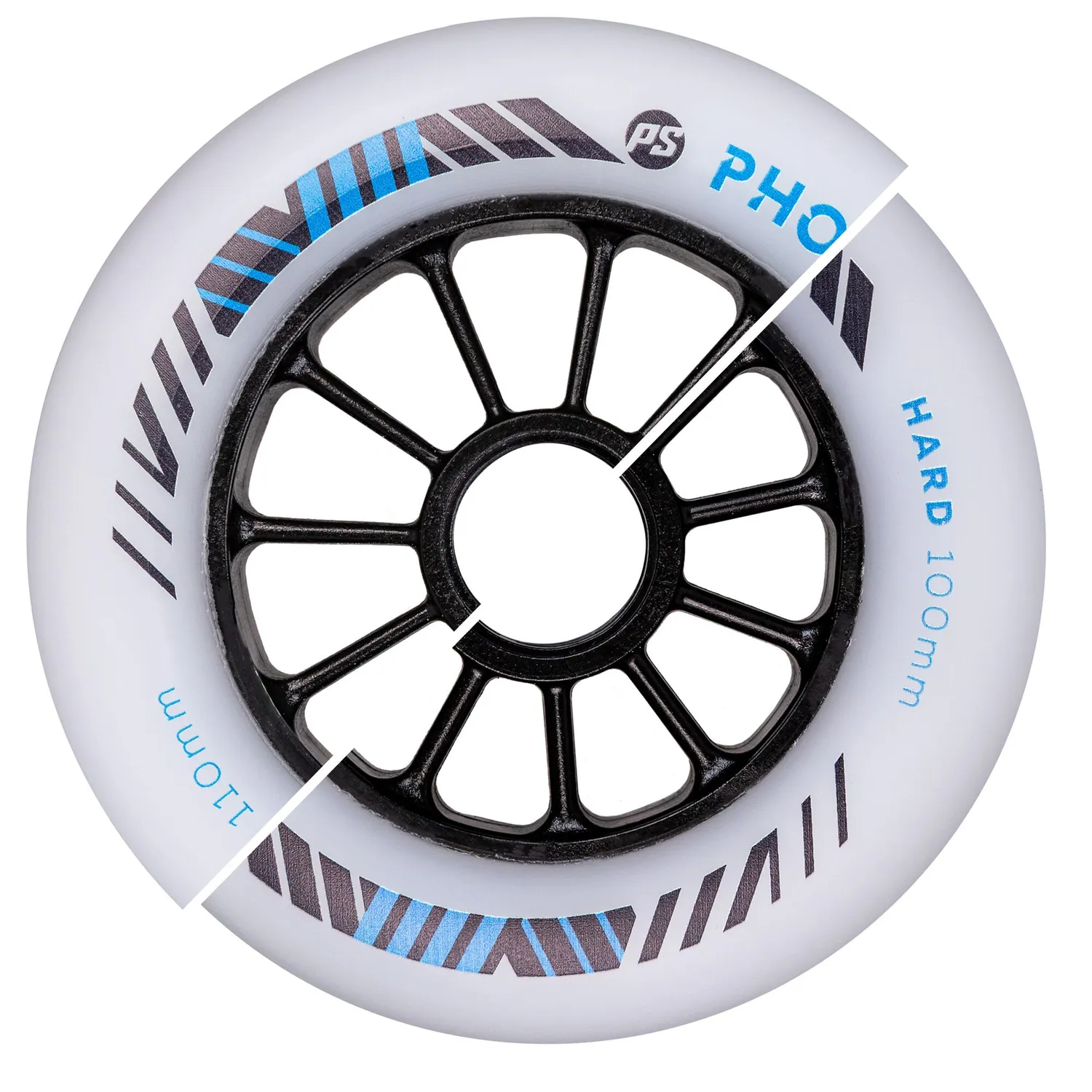Powerslide Phoenix HILO 110/100 DD Hard hjul 8-pak hård