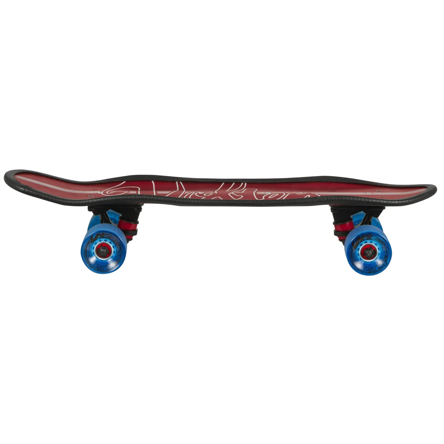 Powerslide Vanguard cruiser skateboard rød 57,5 cm aluminium