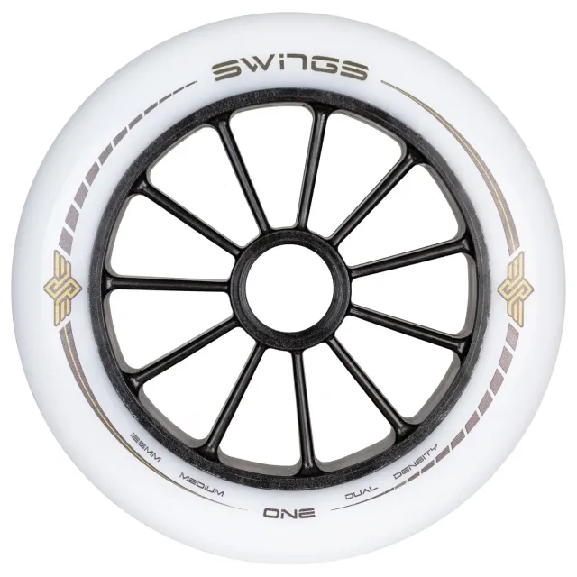 Swings One 125mm hjul medium 6-pak