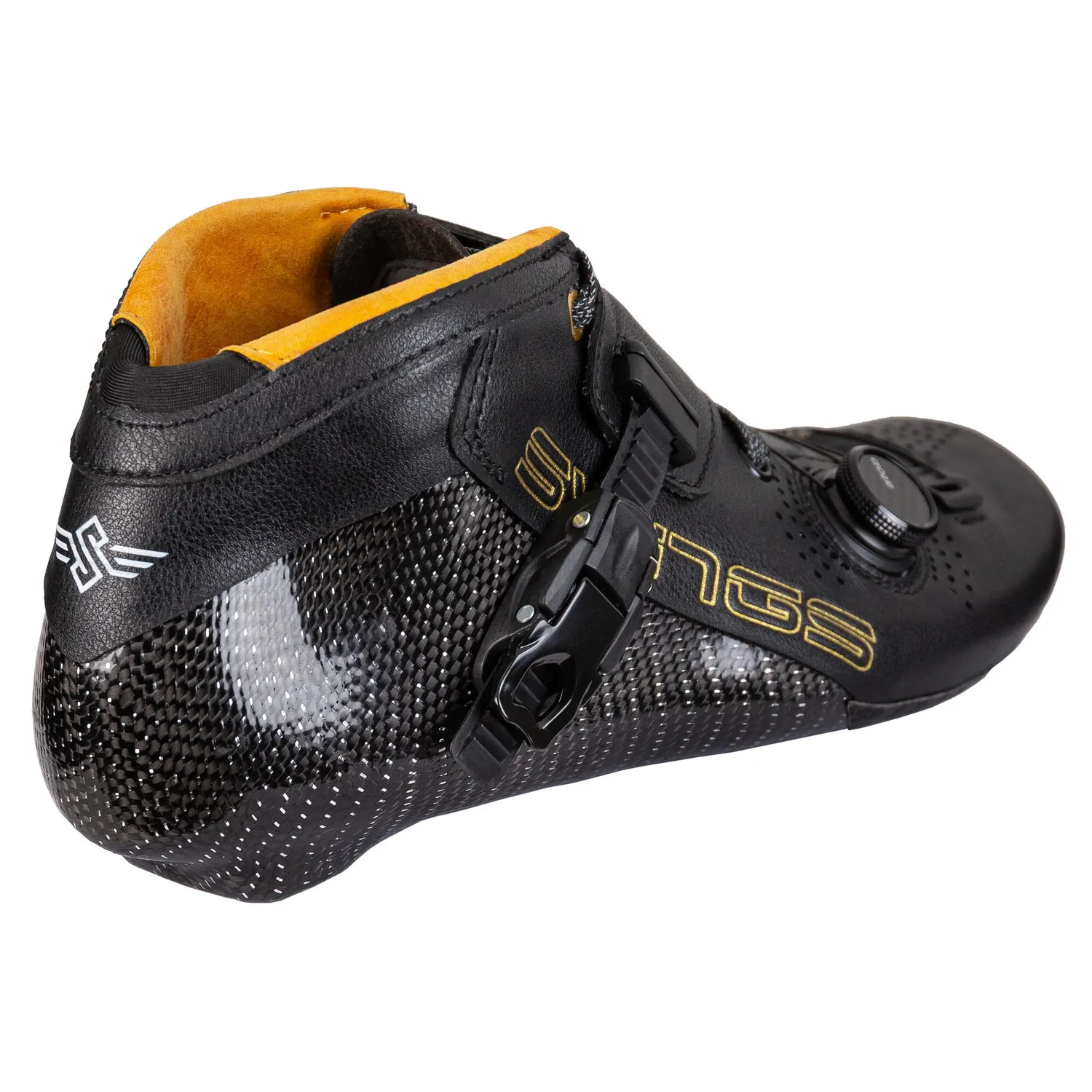 Powerslide Swings MK I racestøvle sort carbon
