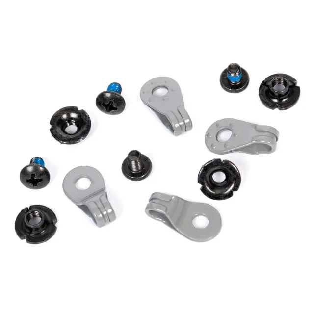 USD Aeon Lacing Hooks snørekroge grå metal