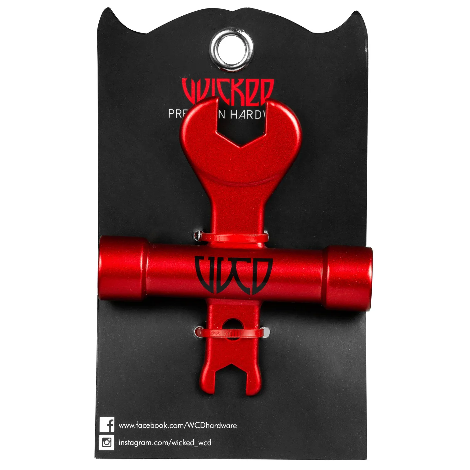 Wicked X Tool multiværktøj rød