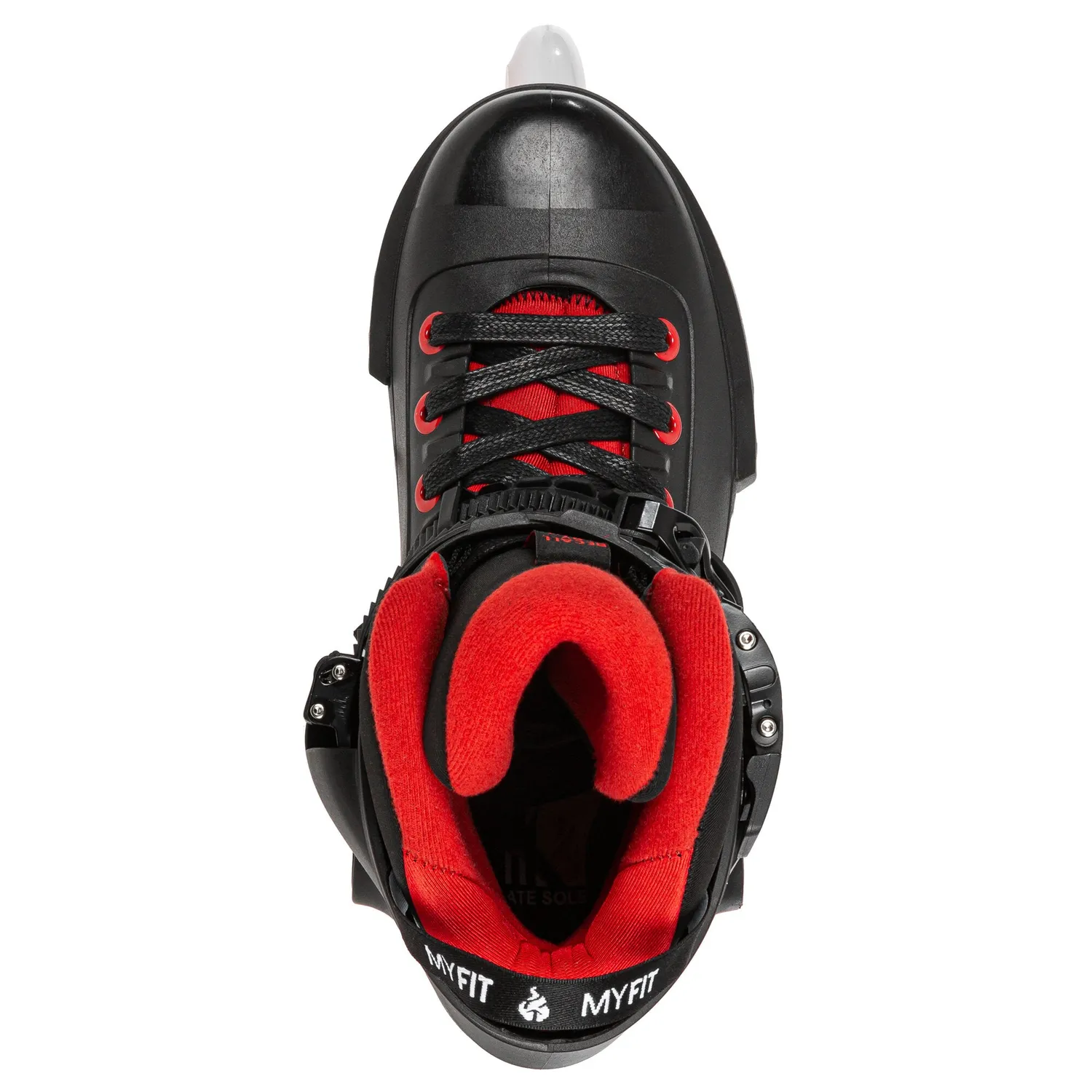 Powerslide Next Black Red 80 rulleskøjter sort
