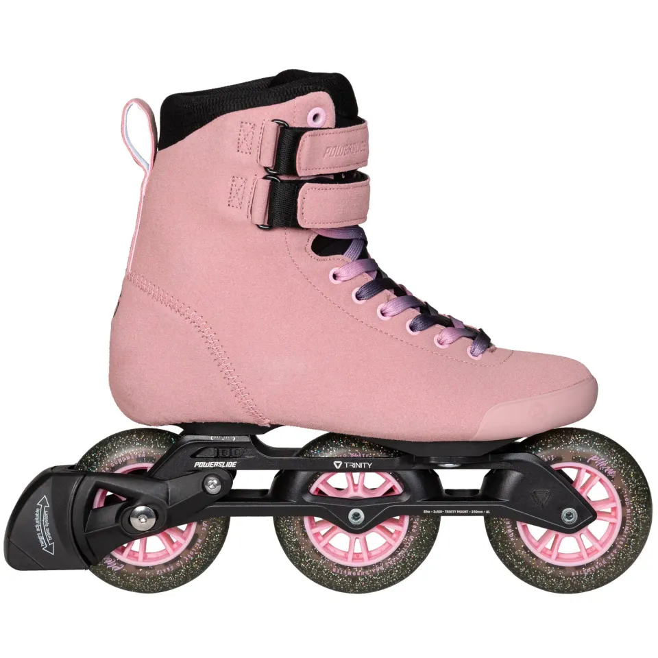 Powerslide Pheme Fresa 100 rulleskojter pink
