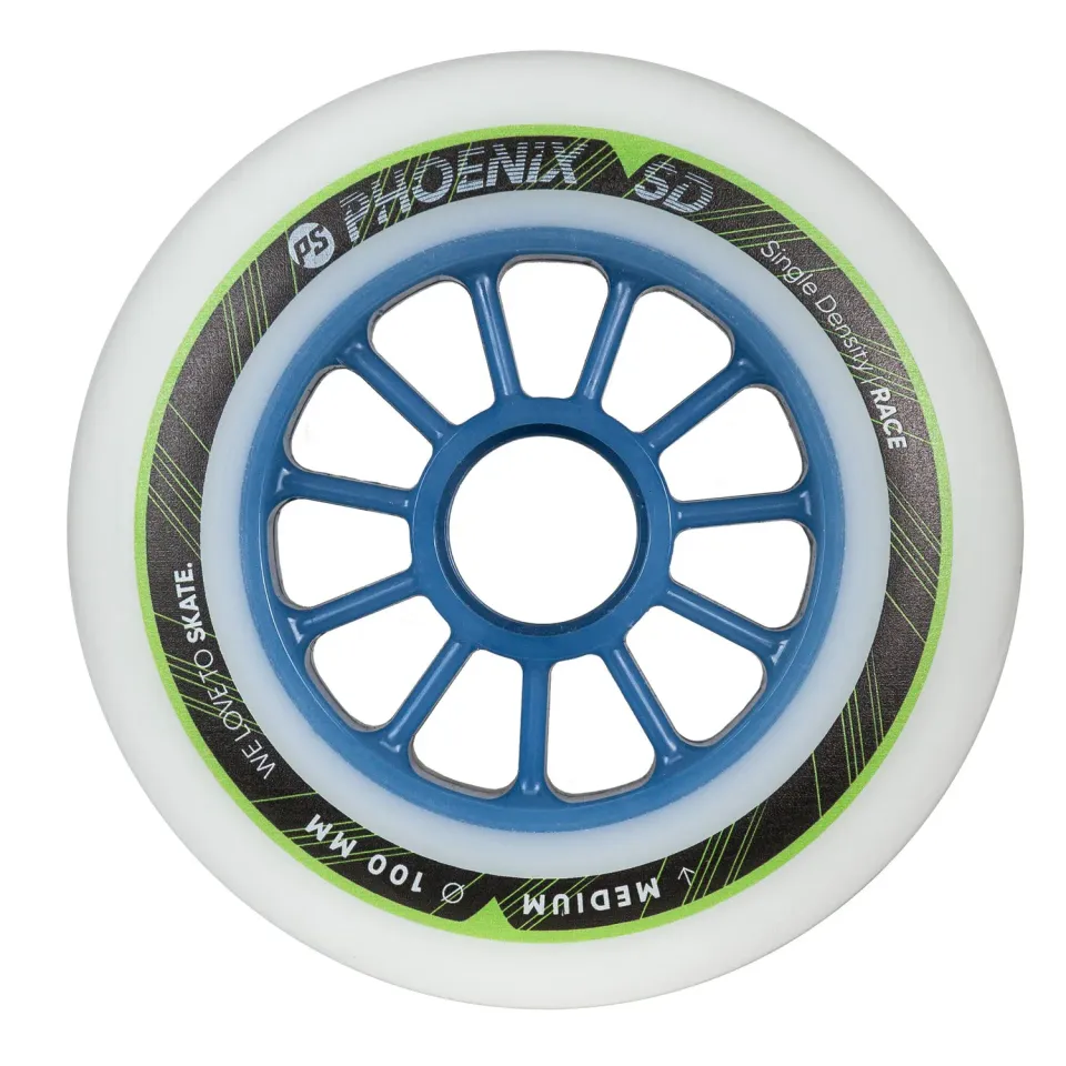 Powerslide PHOENIX hjul 100mm SD Medium 8-pak hvid