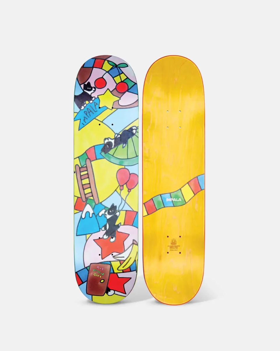 Impala Serpens Deck skateboard Art Baby Girl 8.25