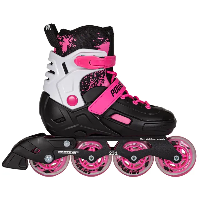 Powerslide Khaan Magic Pink rulleskøjter justerbar