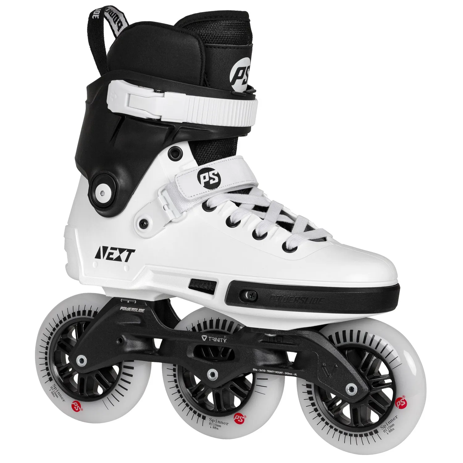 Powerslide Next Core Black 110 inlineskøjter sort
