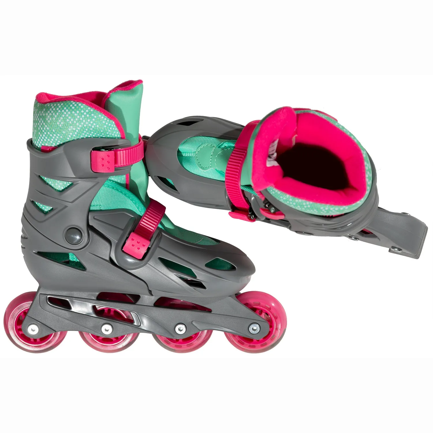 Playlife Riddler børne rulleskøjter justerbar graphite grey