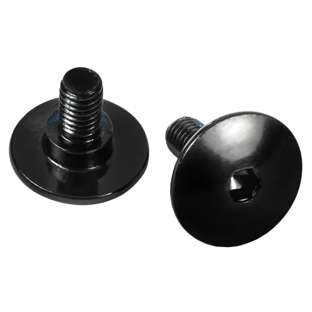Powerslide Cuff Screw manchetskrue sort 2-pak til Swell