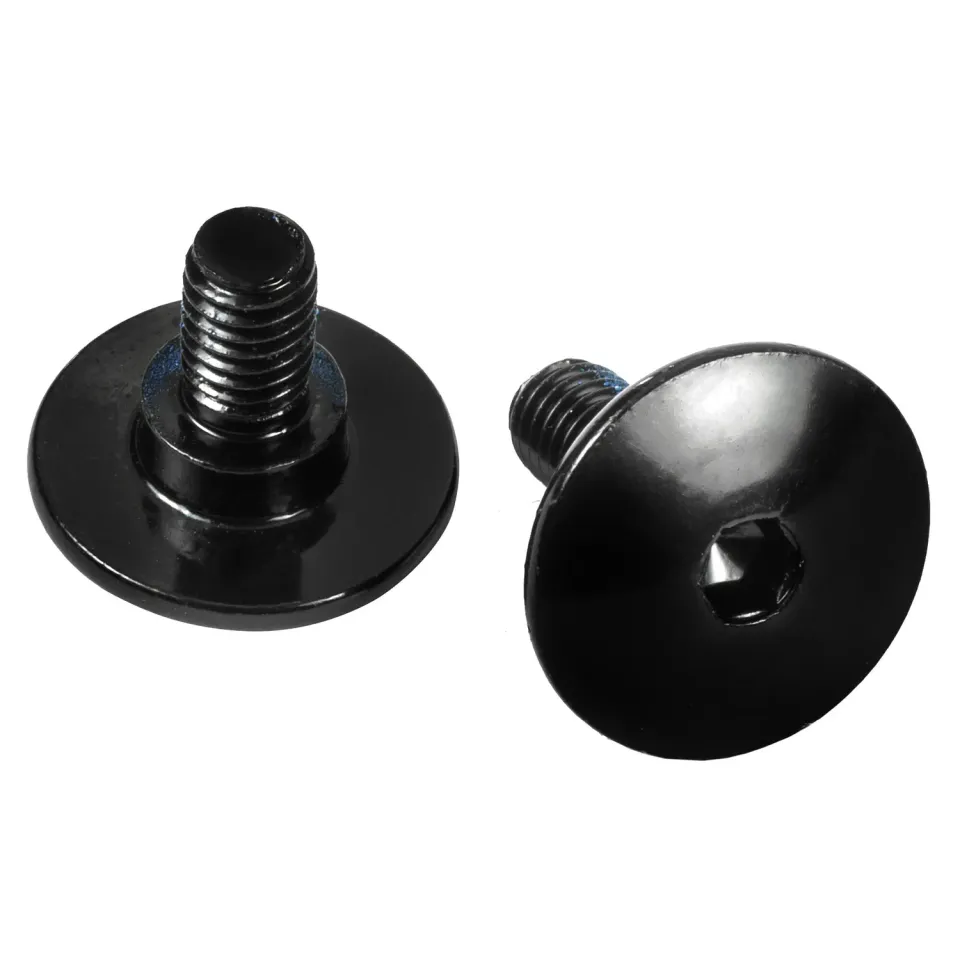 Powerslide Cuff Screw manchetskrue sort 2-pak til Swell