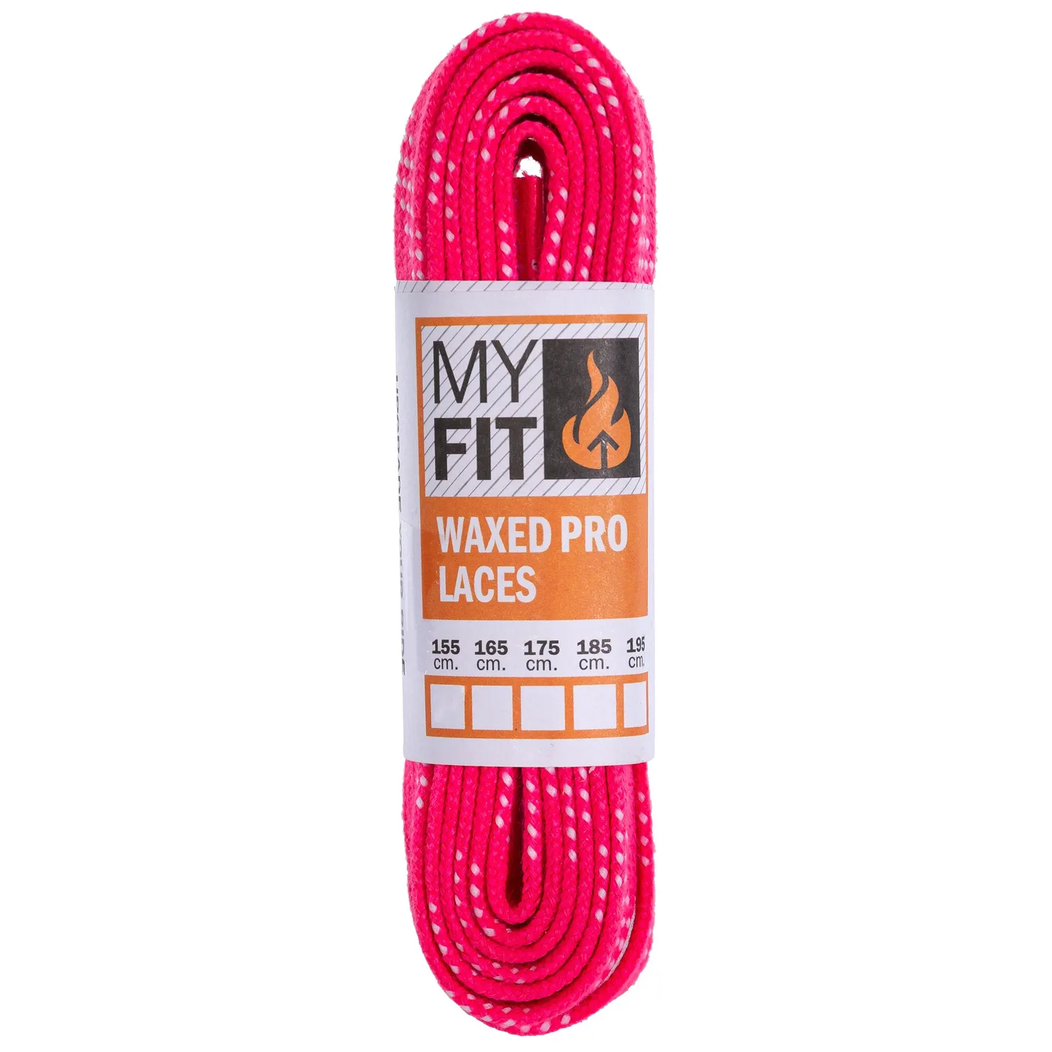 Myfit Waxed Laces Pro snørebånd lyserød vokset