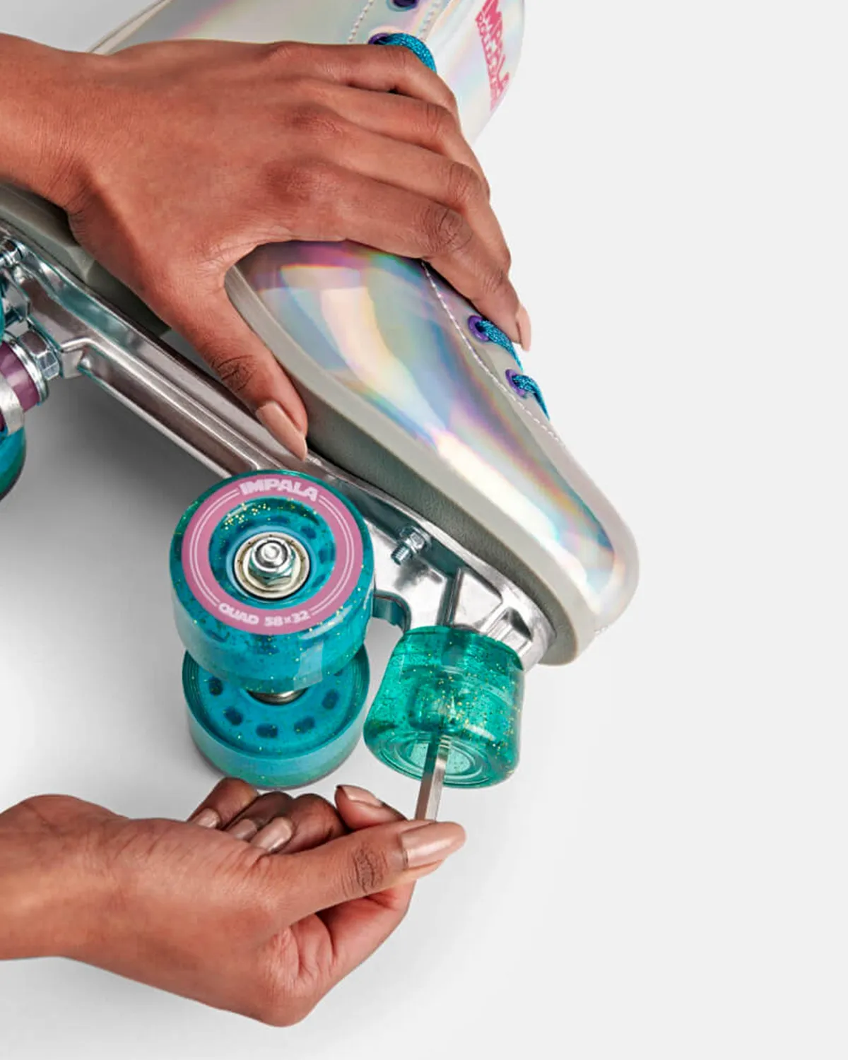 Impala Stopper bremseklodser holographic glitter 2-pak