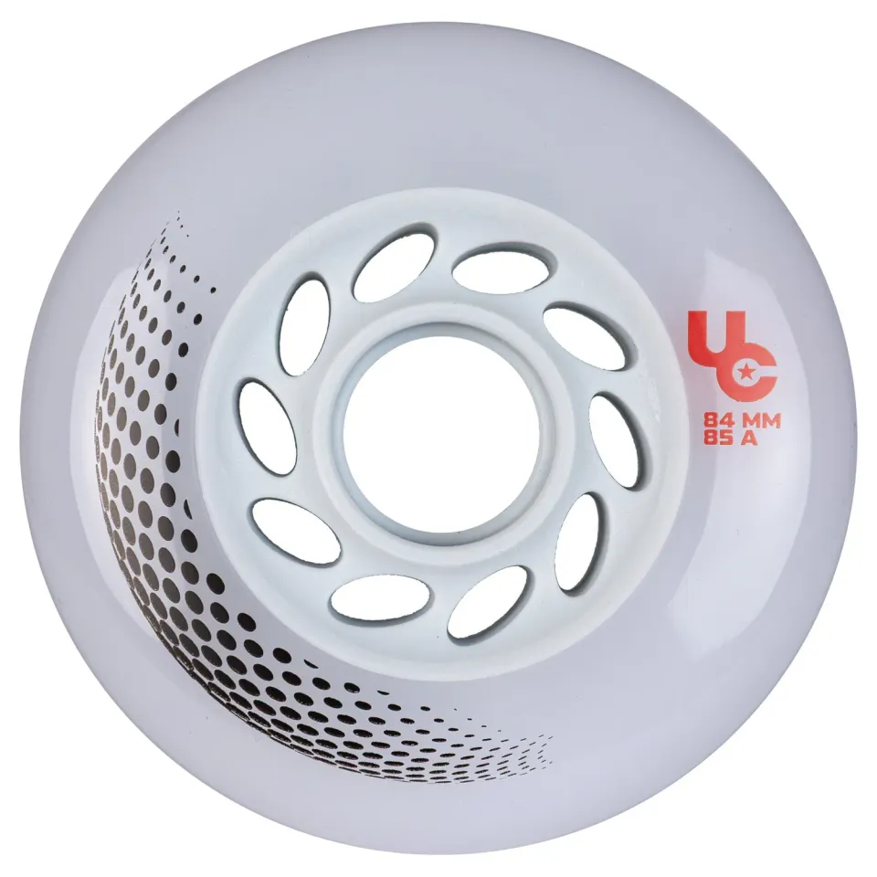 Undercover Vortex hjul 84mm 85A hvid 4-pak