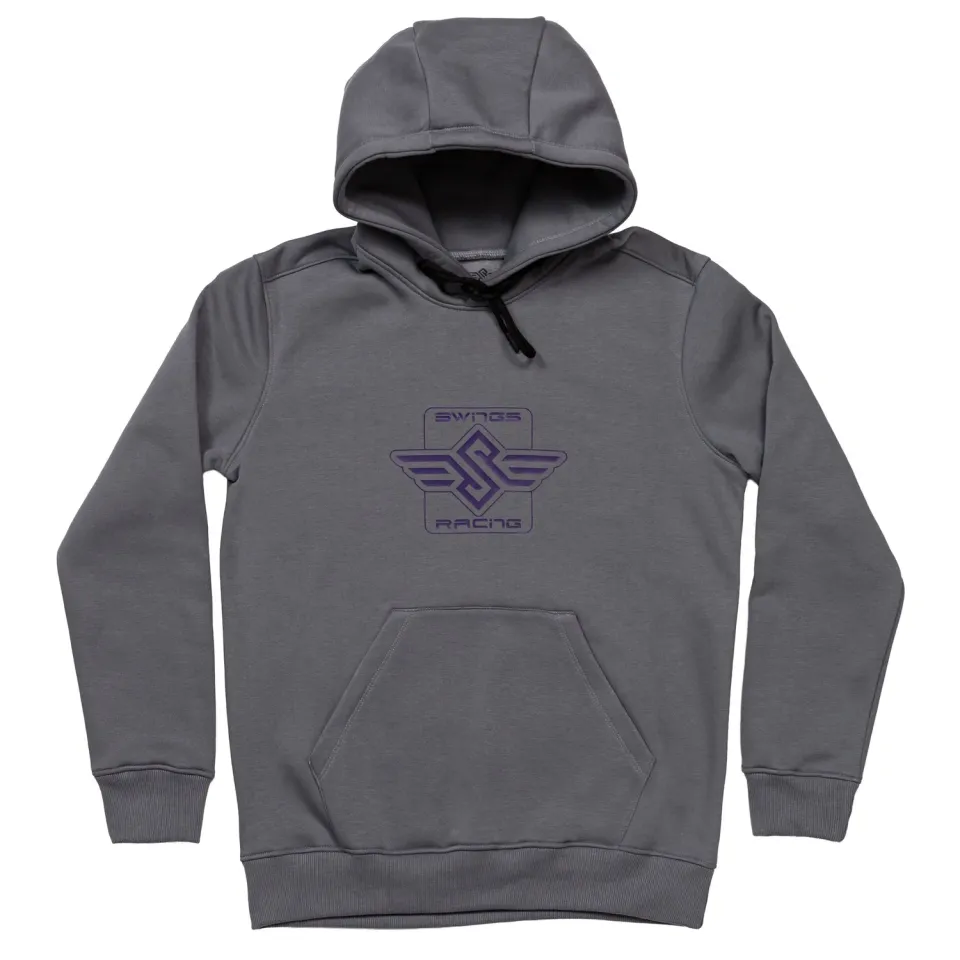 Powerslide Swings Racing hoodie grå varm